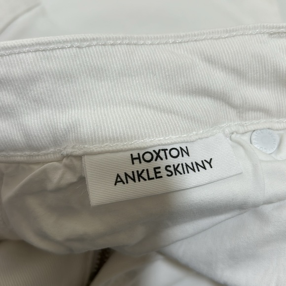 PAIGE HOXTON ANKLE SKINNY WOMEN WHITE HIGH RISE - Picture 11 of 15